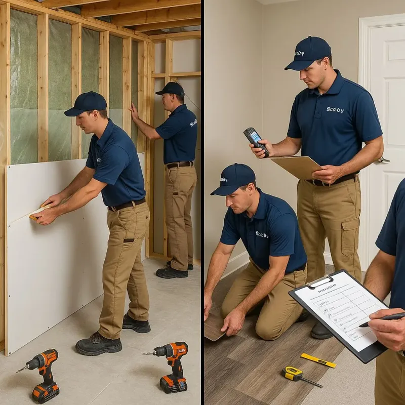 Repairs and Reconstruction process in Linden, NJ