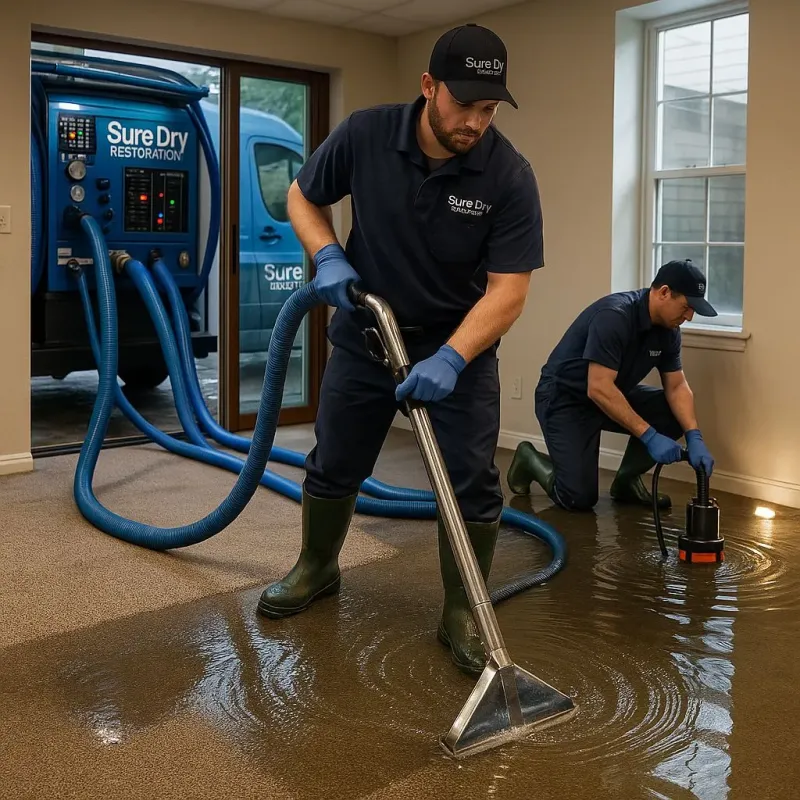 Water Extraction and Removal process in Linden, NJ
